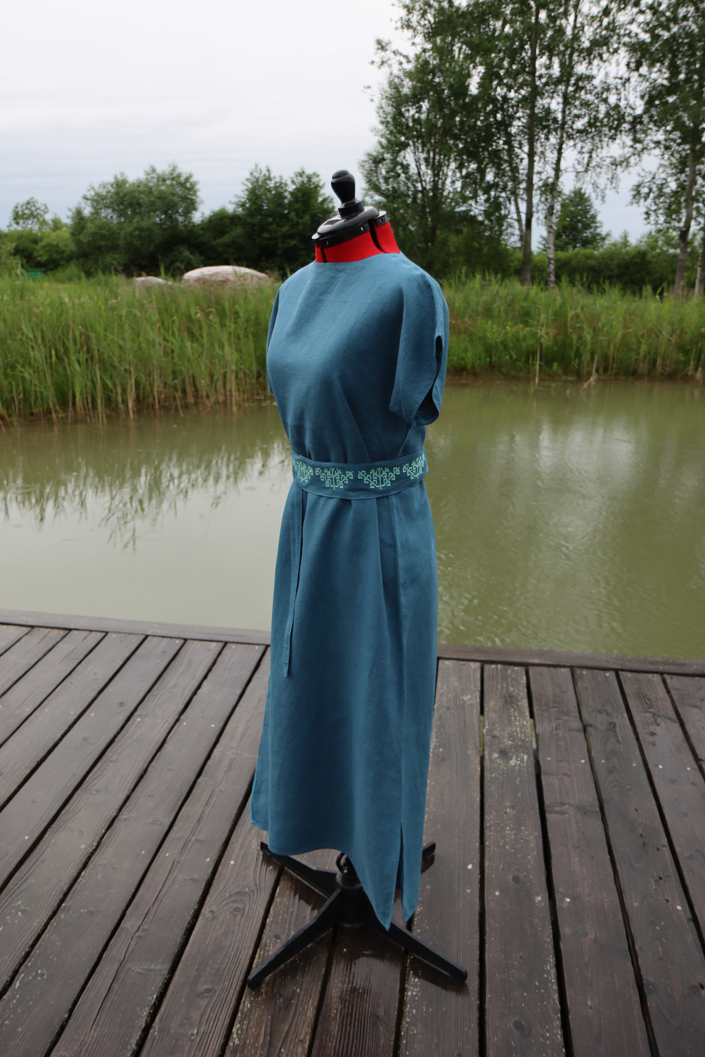 Linen Dress “Feel the Wind”